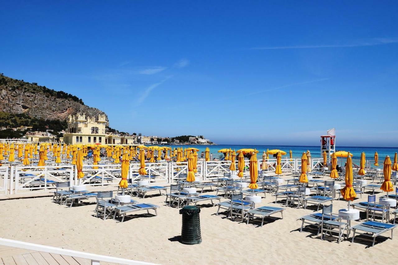 Casa Relax Mondello Apartment ภายนอก รูปภาพ